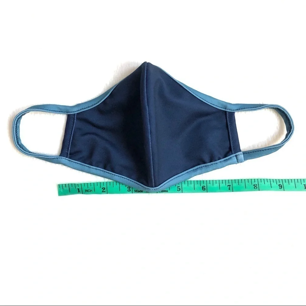 🔴 5 for $10 ONE Blue Grey Face Mask Double Layer Washable Reusable Unisex